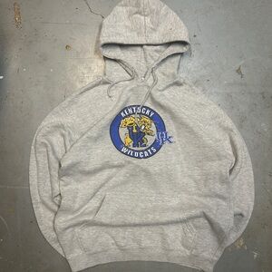NCAA Gray Kentucky Wildcats Hoodie